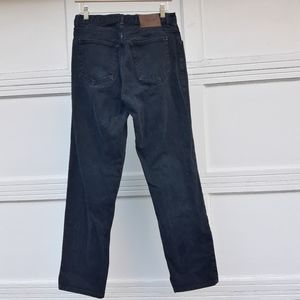 Vintage Calvin Klein Jeans Black Denim Cotton Mom Jeans Bootcut Straight Leg 32